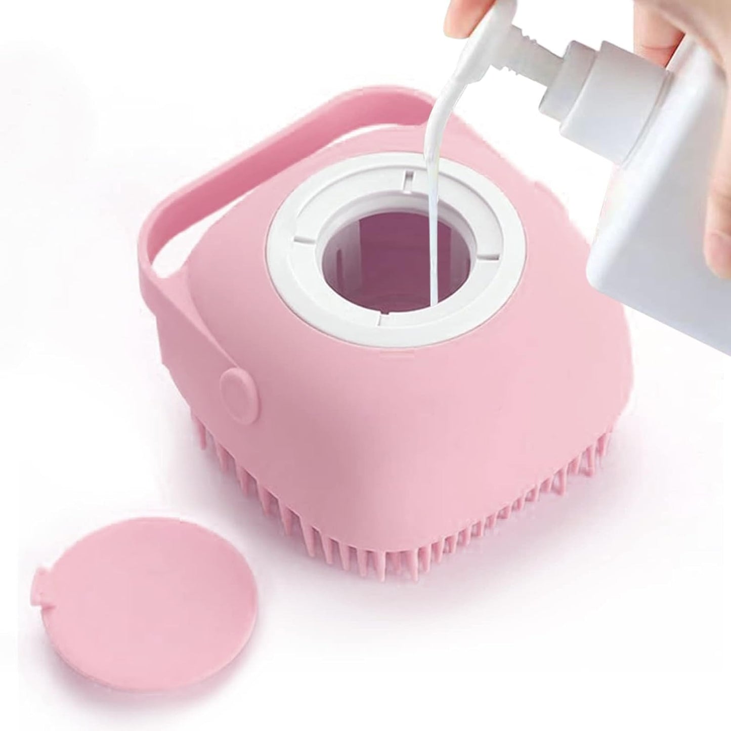 Cepillo de Baño con Depósito de Champú