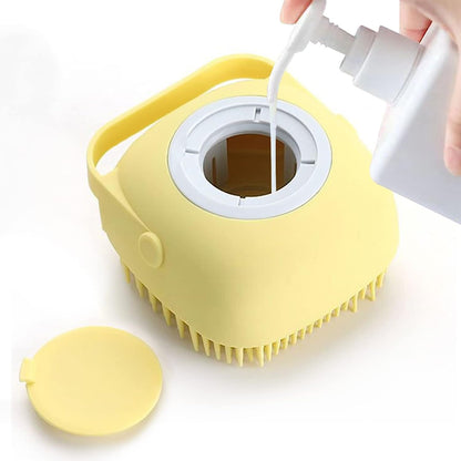 Cepillo de Baño con Depósito de Champú